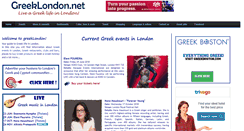 Desktop Screenshot of greeklondon.net